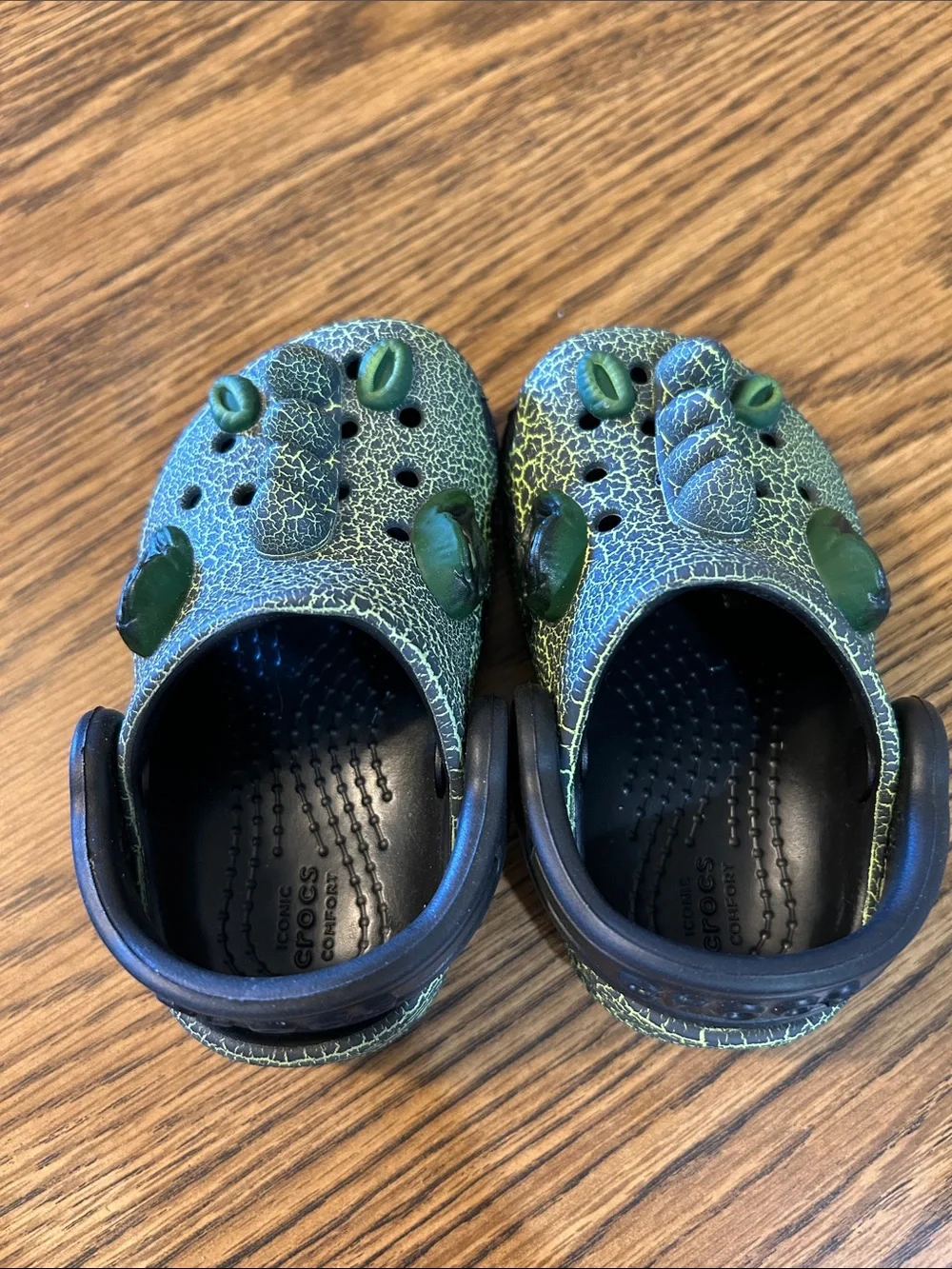 CROCS Toddler Crocs Classic IAM Scary Dino Clogs
